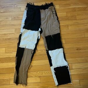 Cargo sewing pants